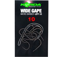 Picture of KORDA Wide Gape Hooks MicroBarbed size 10