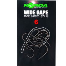 Picture of KORDA Wide Gape Hooks MicroBarbed size 6