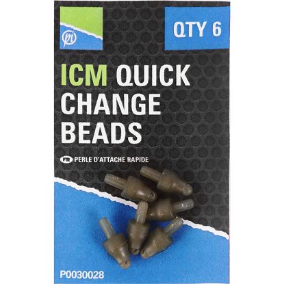 Picture of PRESTON ICM Inline Quick Change Beads (6 per pack)