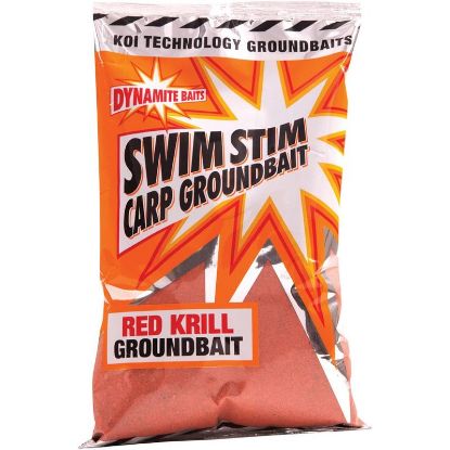 Picture of DYNAMITE BAITS Swim Stim Red Krill Groundbait 900G