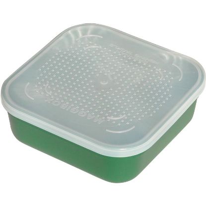 Picture of DRENNAN Maggi Box 2.2pt OLIVE Maggot Box Bait Box